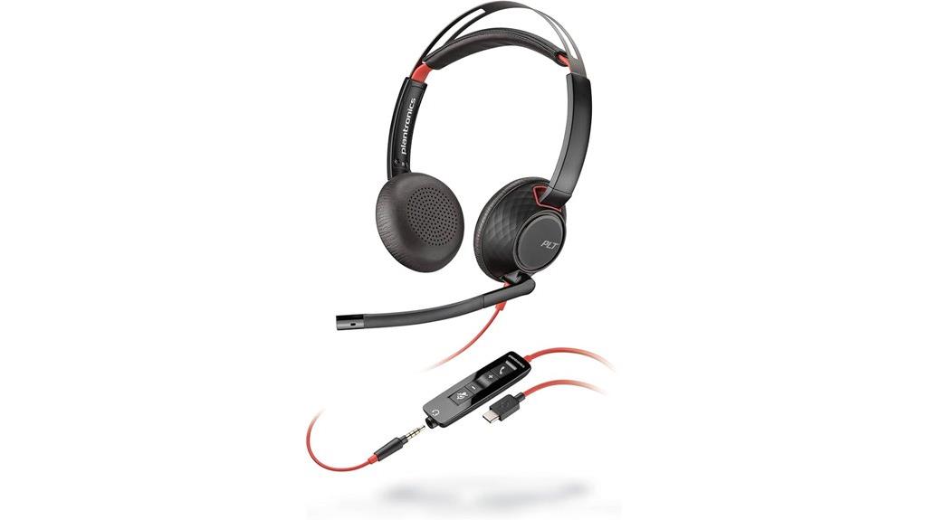 poly blackwire 5220 headset