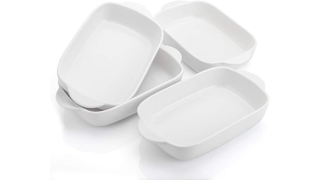 porcelain baking dish set