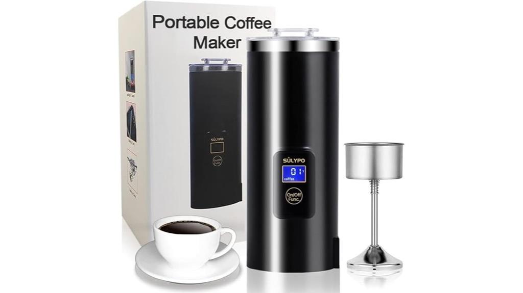 portable coffee brewing device