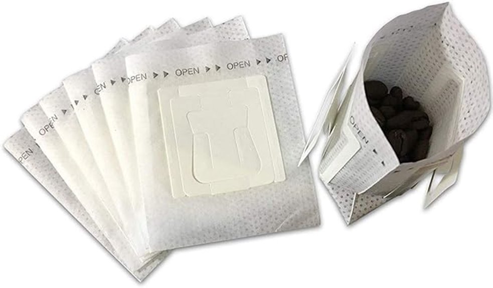 portable coffee filter papers