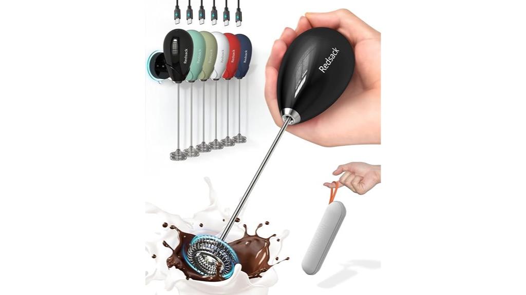 portable electric milk frother
