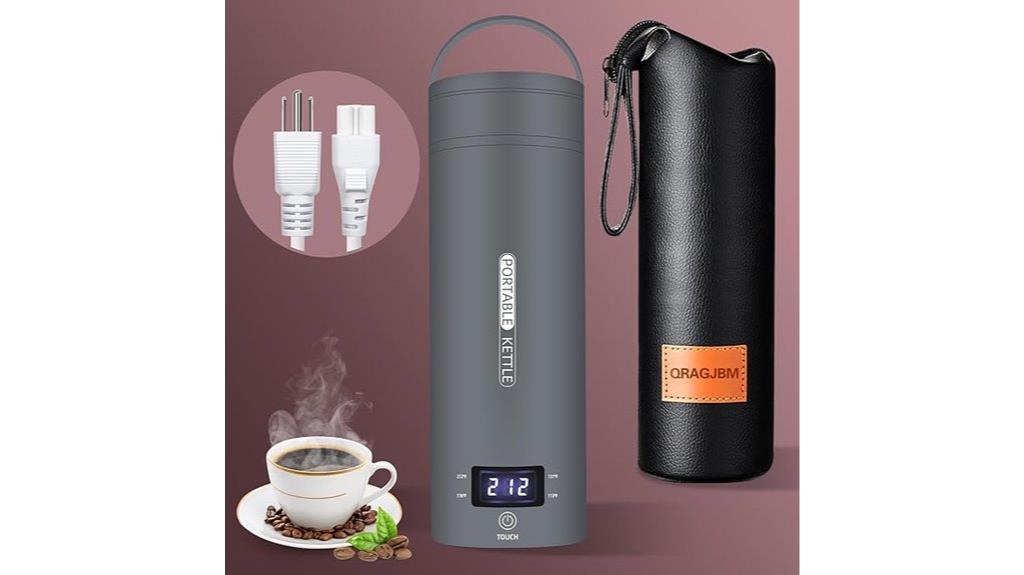 portable kettle with temperature control