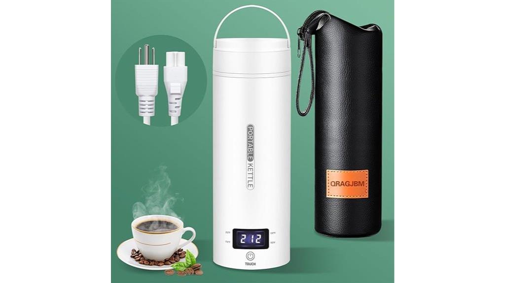 portable kettle with temperature control
