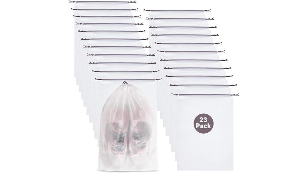 portable travel shoe storage