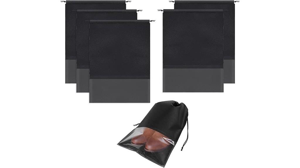portable travel shoe storage