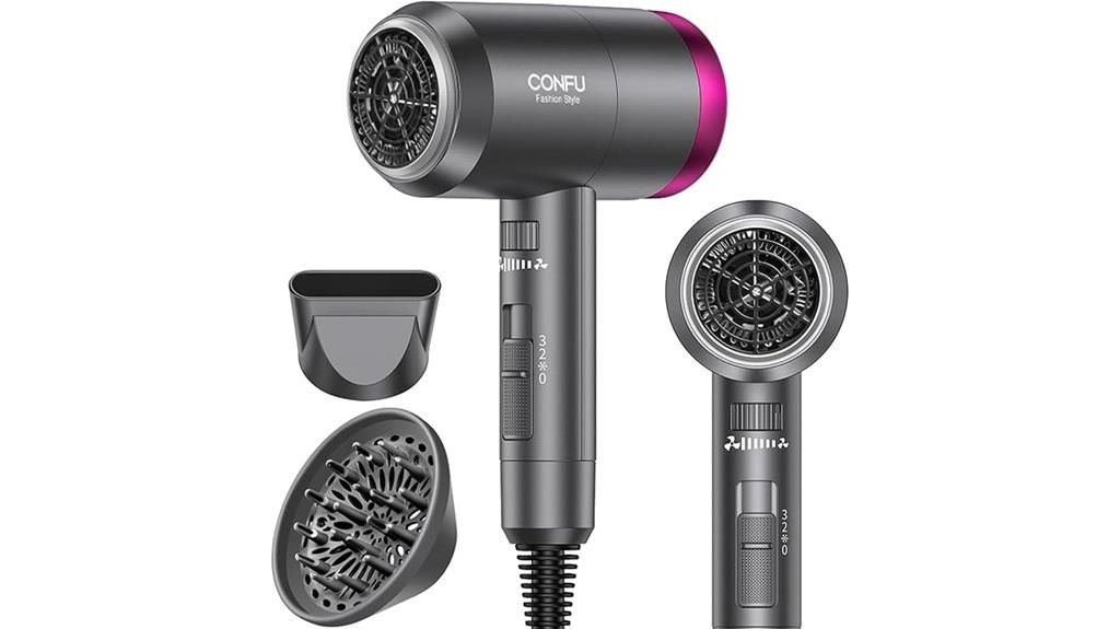 powerful ionic hair dryer