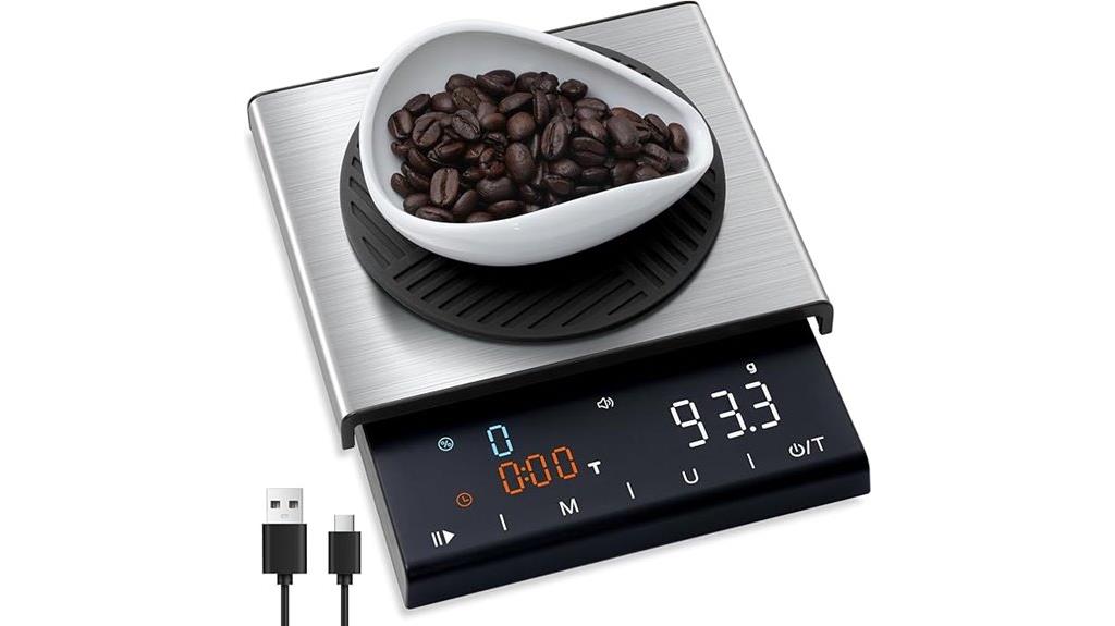 precision baking coffee scale