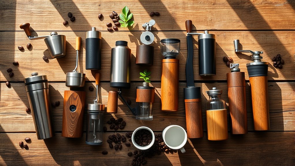 precision coffee grinding tools