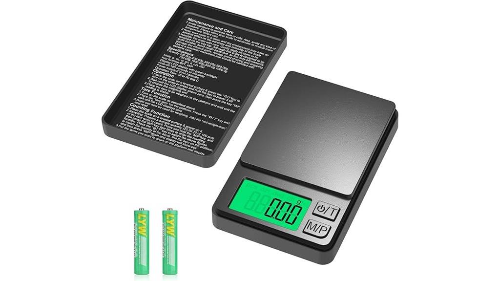 precision portable gram scale