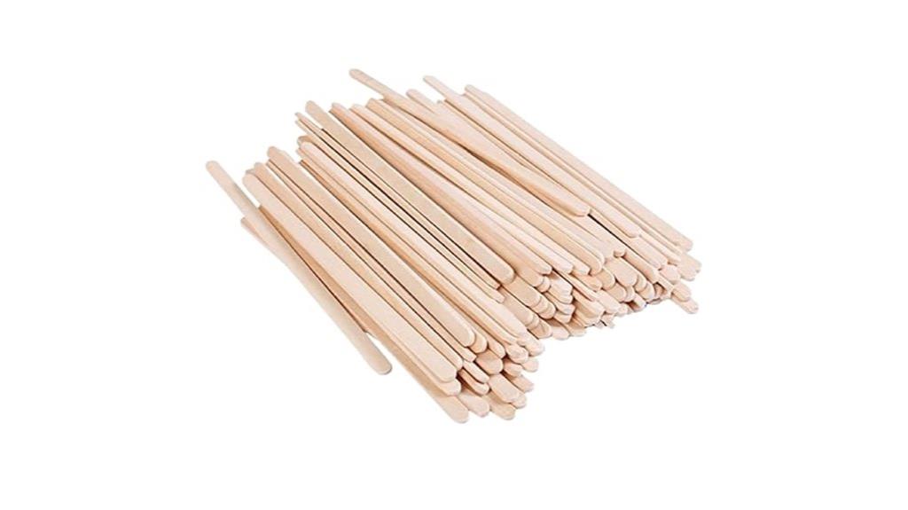 premium wooden coffee stirrers
