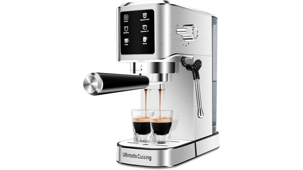 professional touch screen espresso