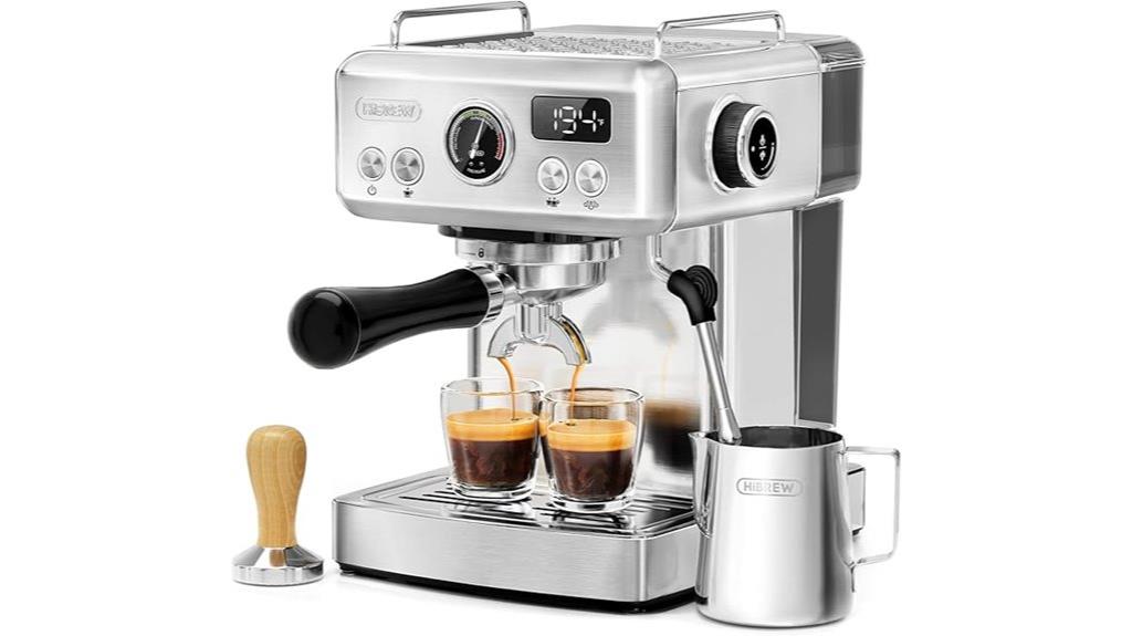 programmable espresso machine features