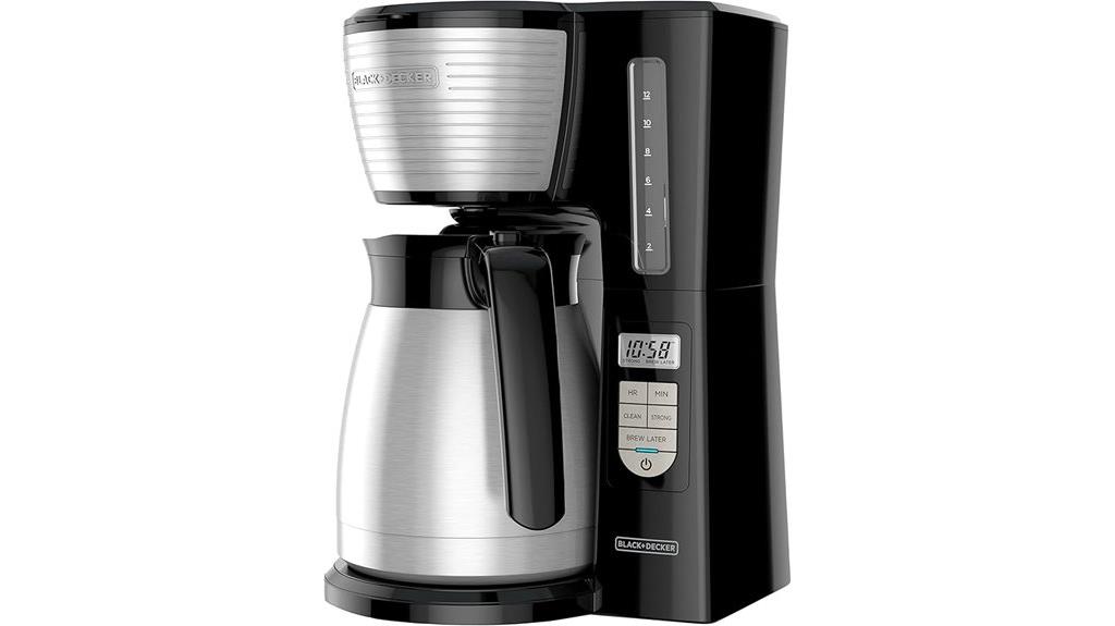 programmable thermal coffee maker