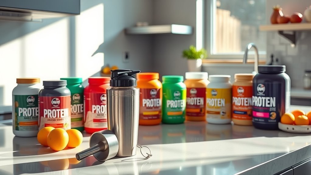 protein powders for muscle