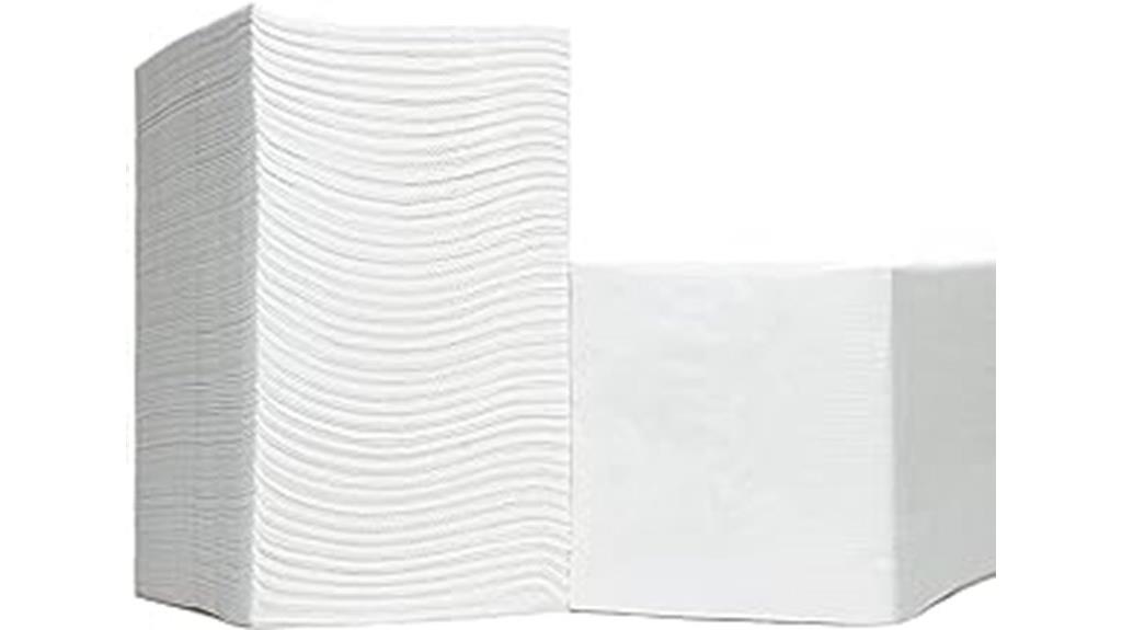 quality white cocktail napkins