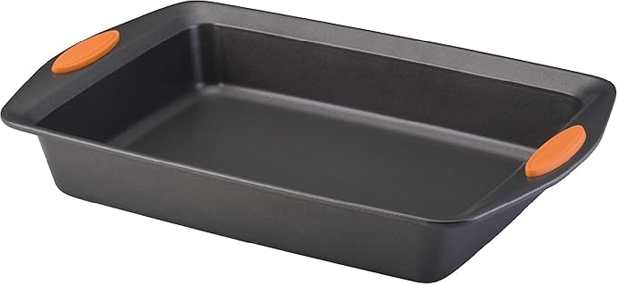 rachael ray bakeware cake pan