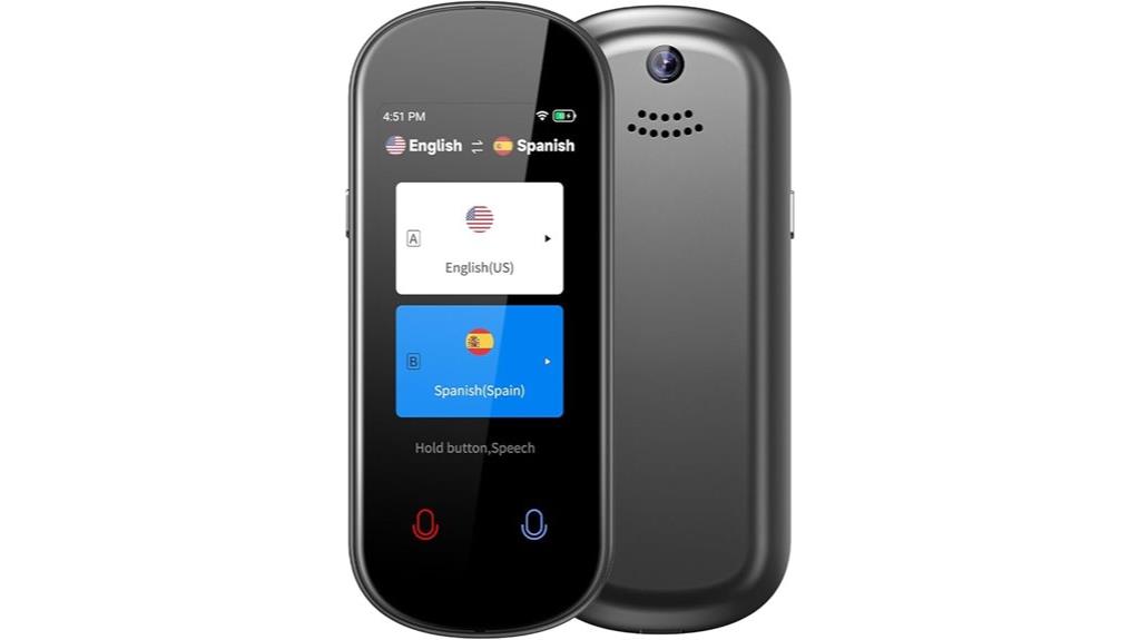 real time voice translation device