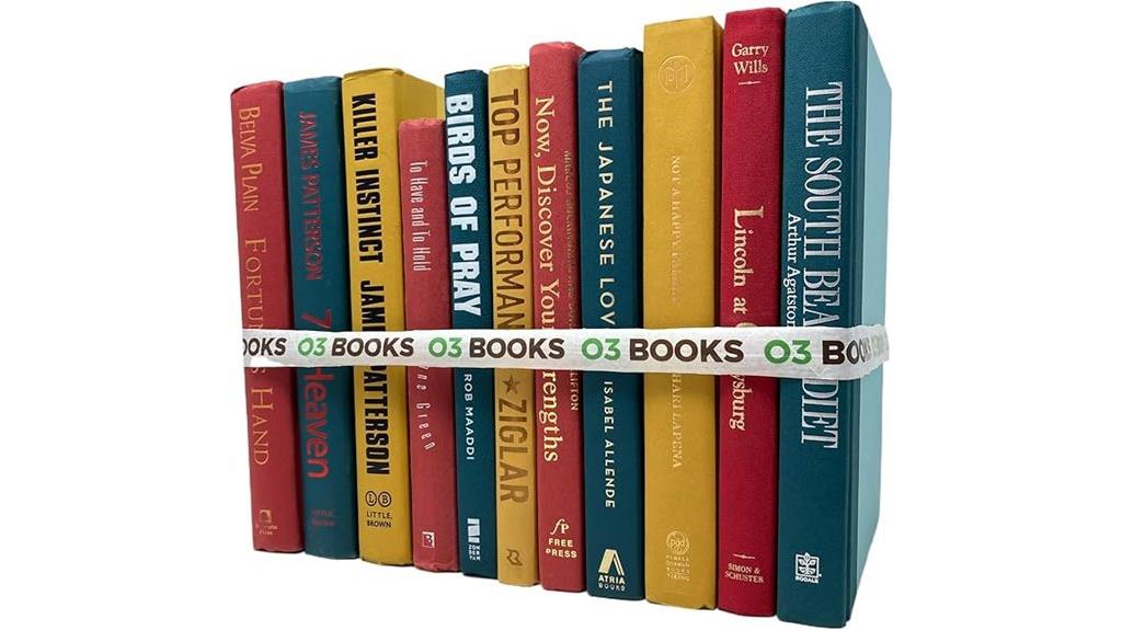 red hardcover book collections