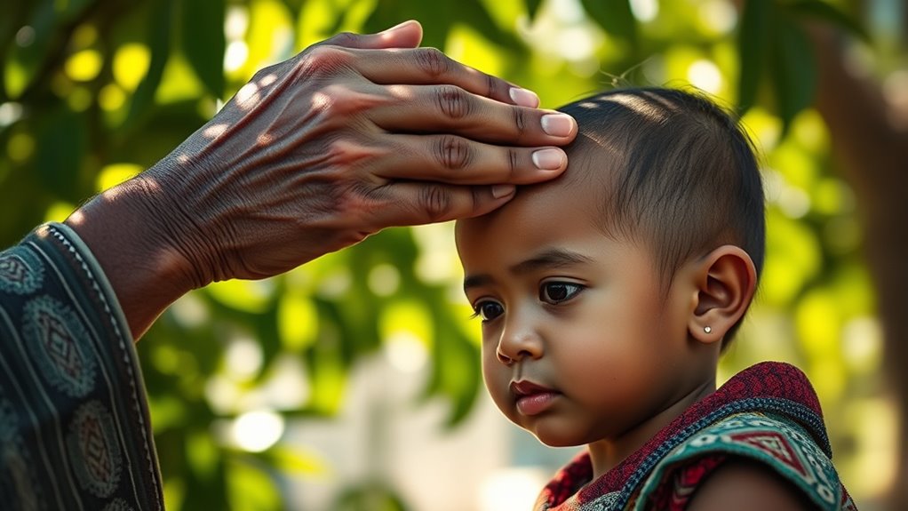 respectful cultural gesture tradition