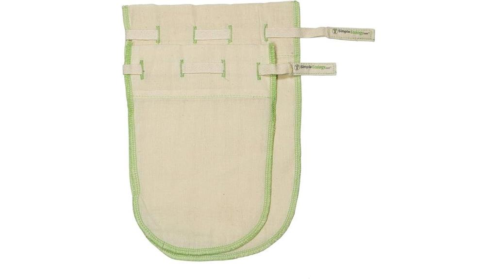 reusable organic cotton bags