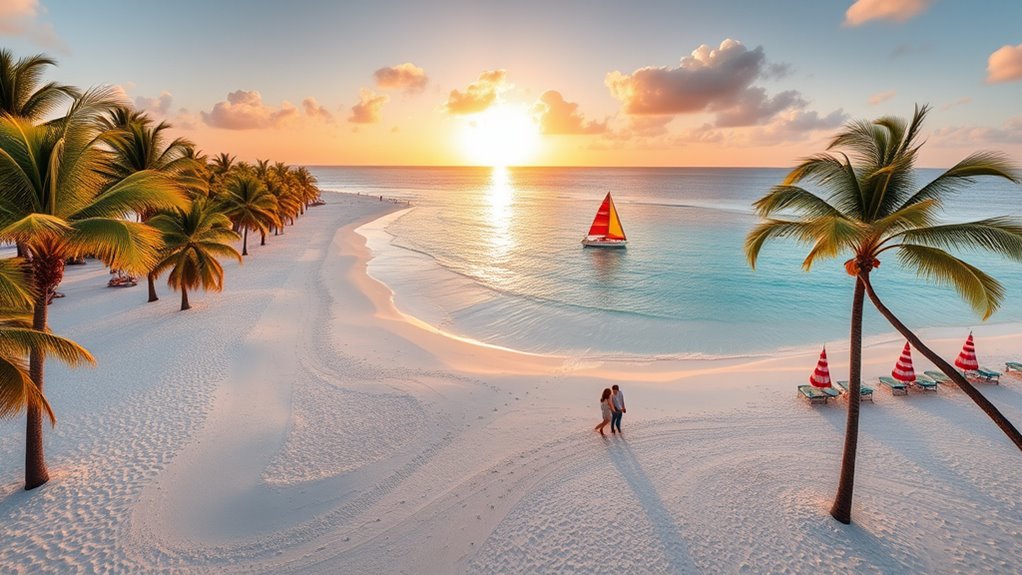romantic beach getaway paradise