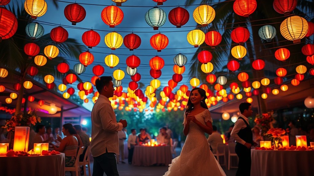 romantic connections through festivities
