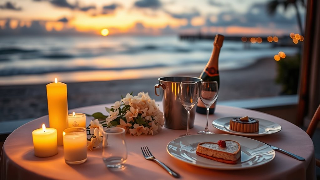romantic evening activities planned
