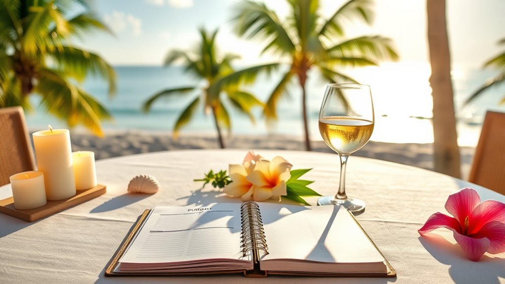 romantic getaway budget planning