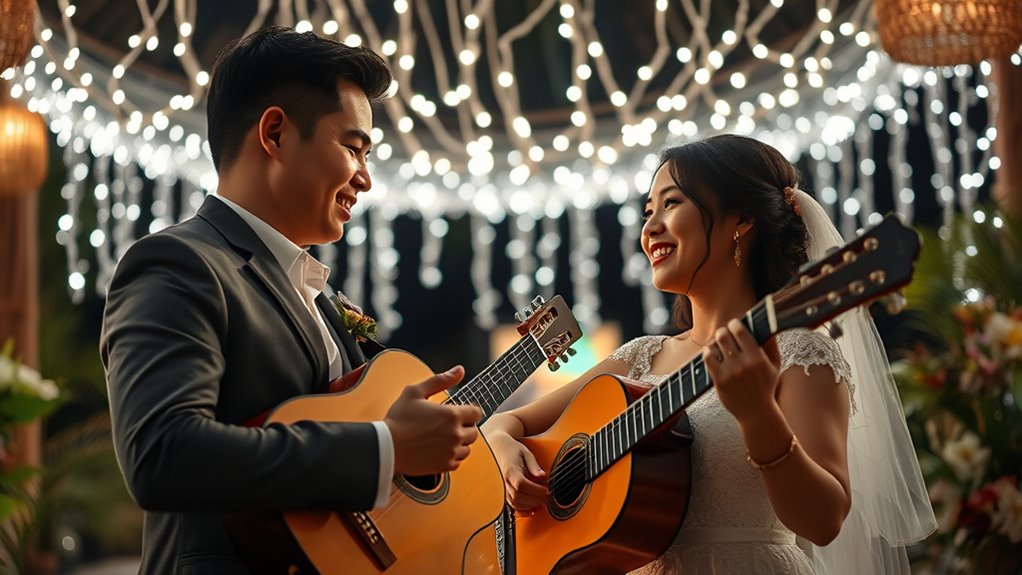 romantic serenade wedding vows