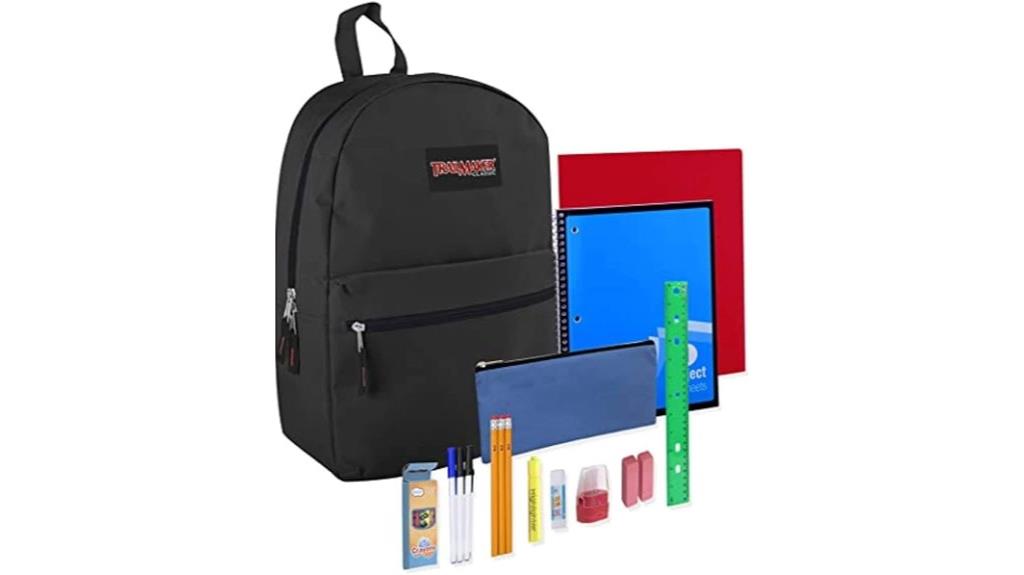 school supplies backpack for kids