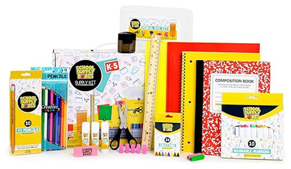 school supplies for kids