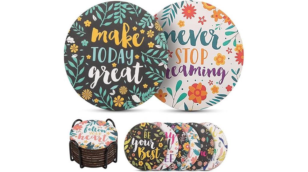 set of 8 coasters