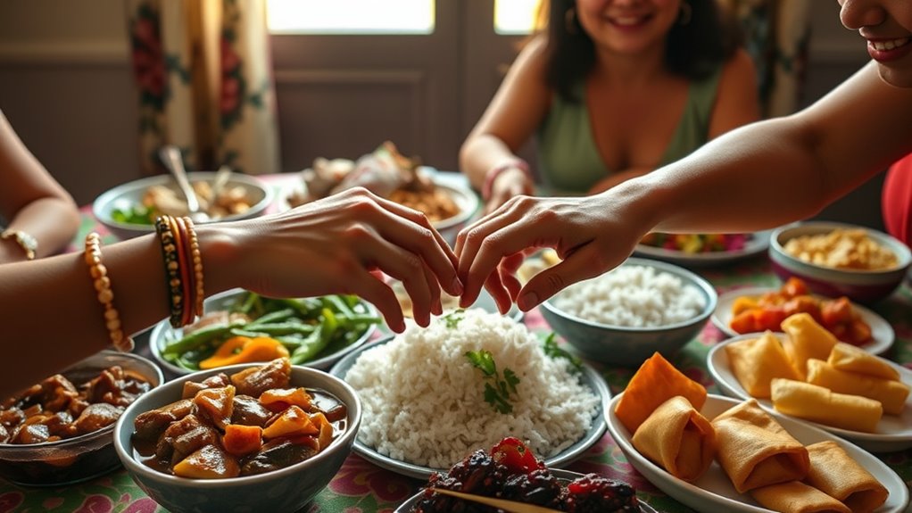 shared meal deep connection