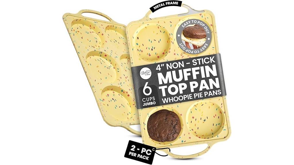 silicone muffin pans set