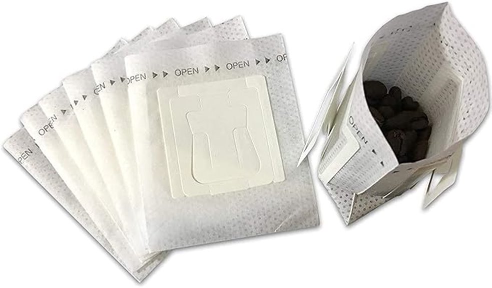 single serve coffee filters