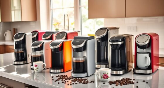 single serve coffee makers selection