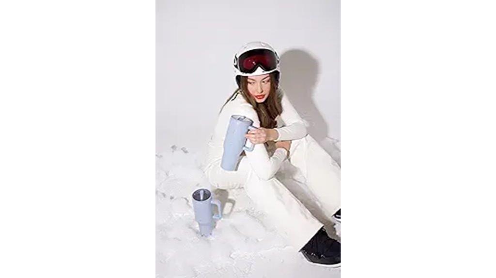 sky blue insulated tumbler