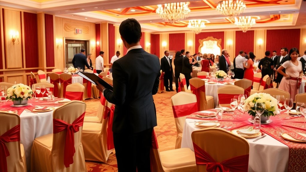 smooth logistics for weddings