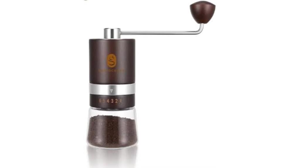 stainless steel burr grinder