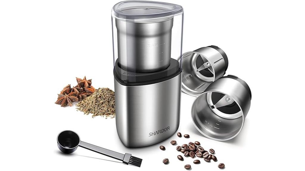 stainless steel coffee grinder