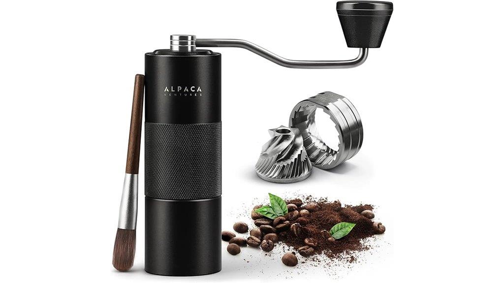 stainless steel coffee grinder