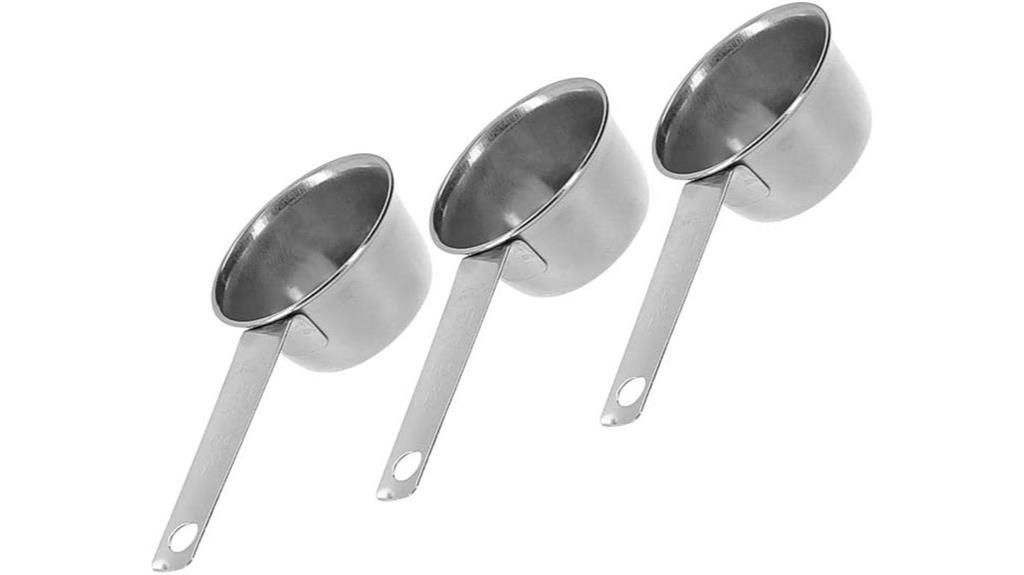 stainless steel coffee scoop