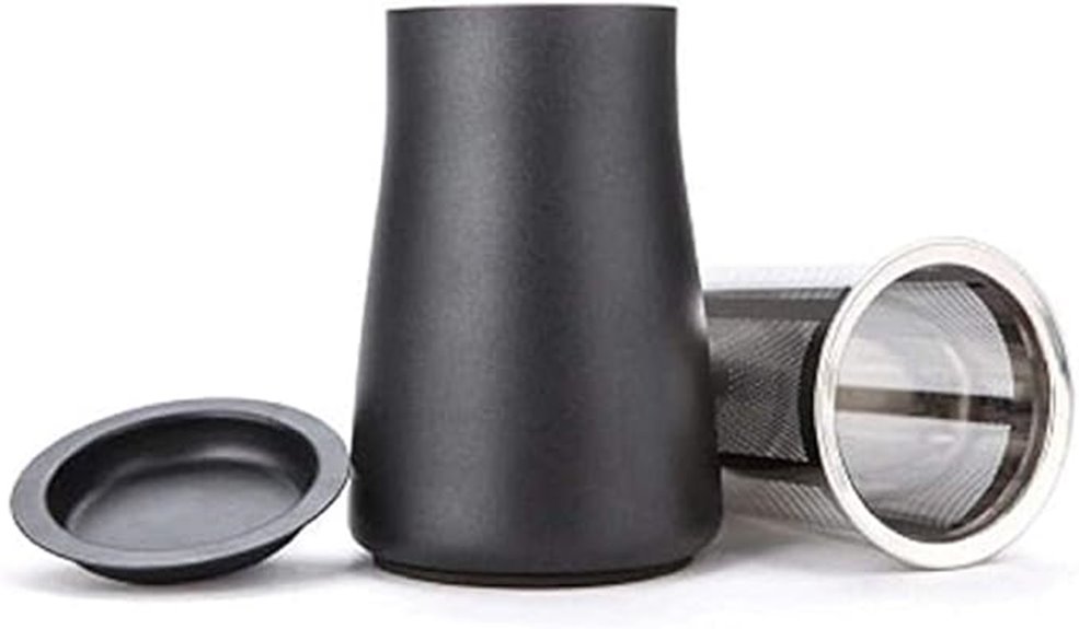 stainless steel coffee sifter