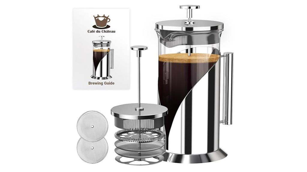 stainless steel french press