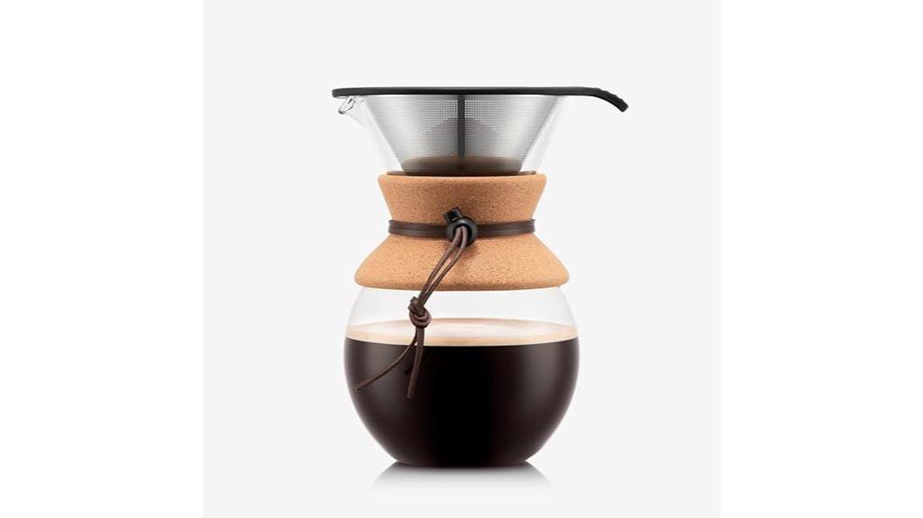 stainless steel pour over