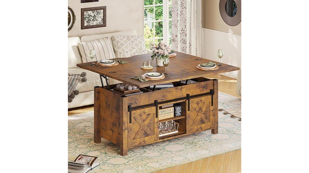 storage coffee table design