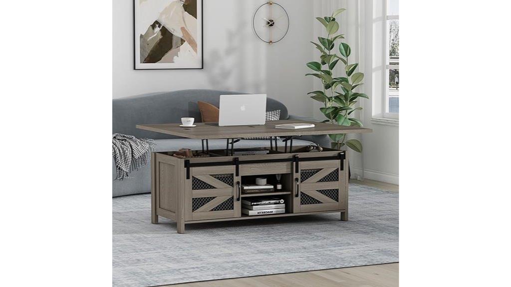 storage coffee table design