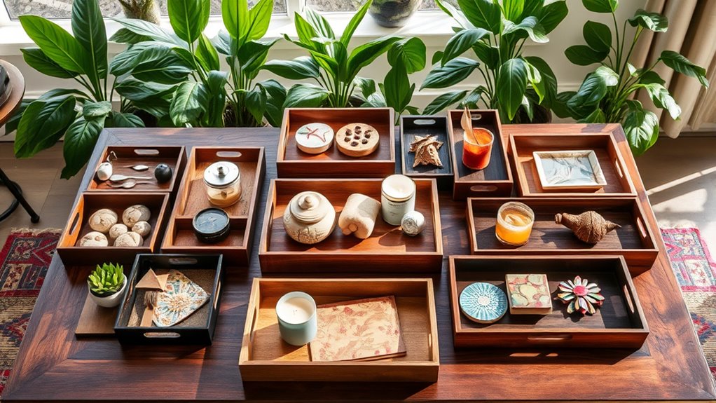 stunning coffee table trays
