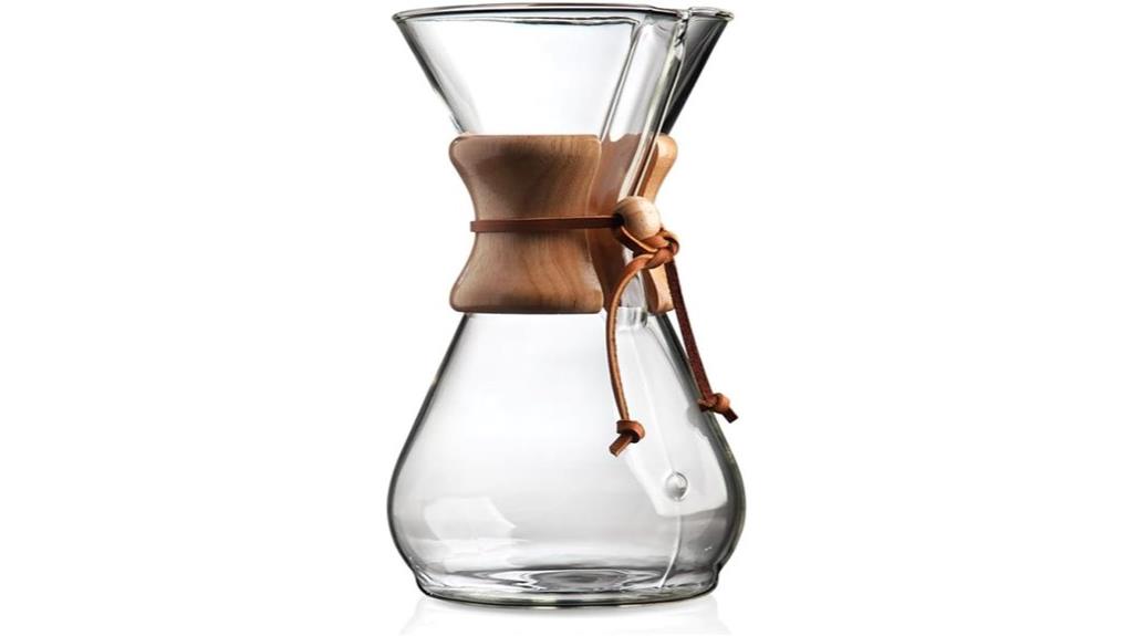 stylish 8 cup coffee maker