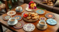 stylish coasters for gatherings